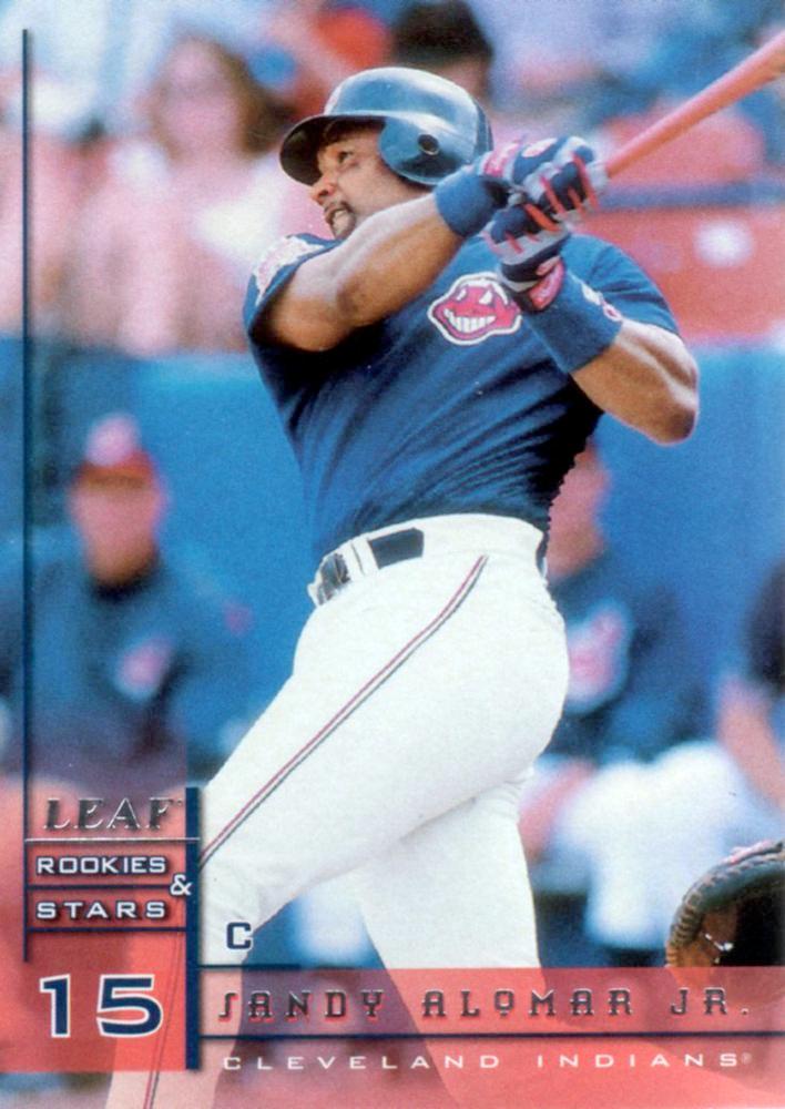 Sandy Alomar Jr #82 Baseball Cards 1998 Leaf Rookies & Stars