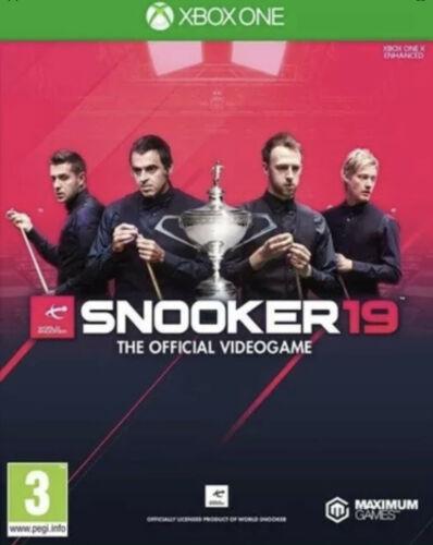 Snooker 19 PAL Xbox One