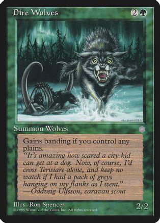 Dire Wolves Magic Ice Age