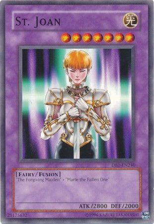 St. Joan DB1-EN240 YuGiOh Dark Beginning 1