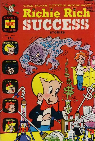 Richie Rich Success Stories #8 (1966) Comic Books Richie Rich Success Stories
