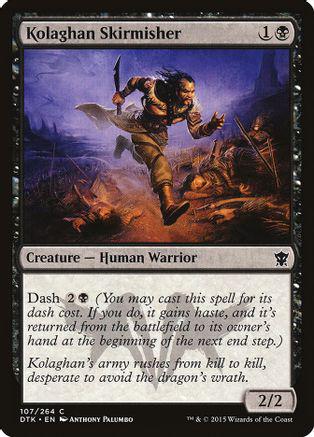 Kolaghan Skirmisher #107 Magic Dragons of Tarkir