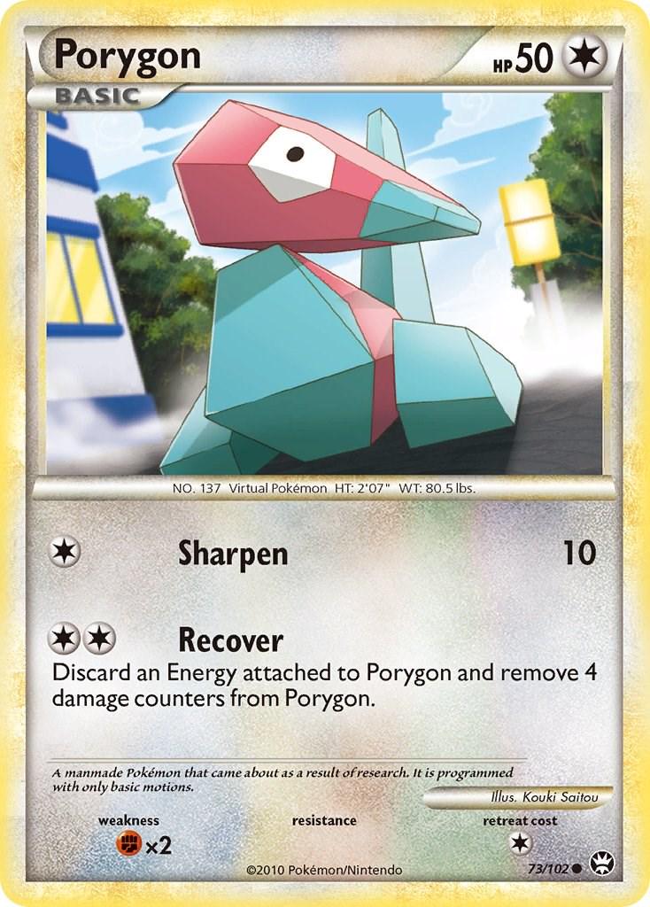 Porygon #73 Pokemon Triumphant