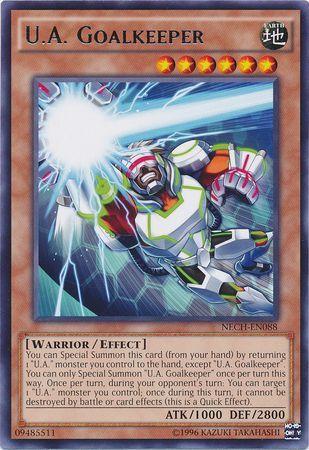 U.A. Goalkeeper NECH-EN088 YuGiOh The New Challengers