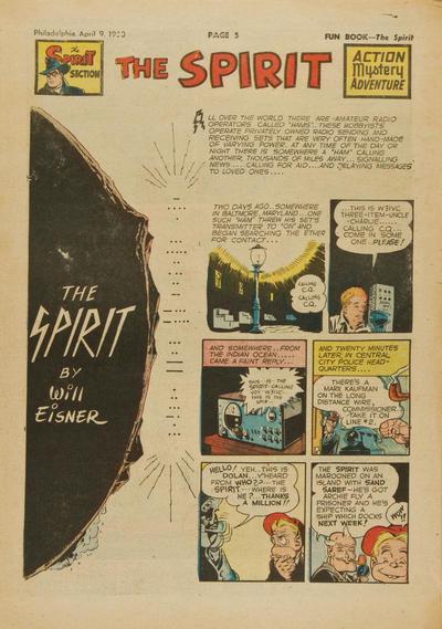 Spirit #4/9/1950 (1950) Comic Books Spirit