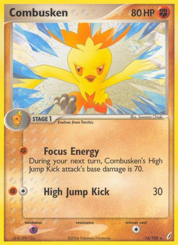 Combusken #16 Pokemon Crystal Guardians