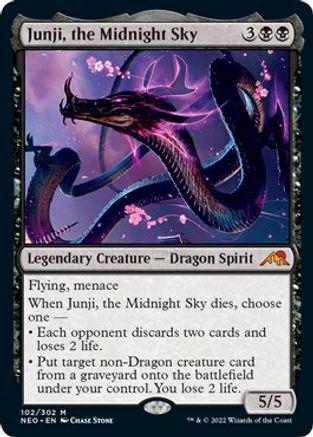 Junji, the Midnight Sky #102 Magic Kamigawa: Neon Dynasty