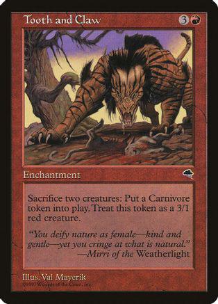 Tooth and Claw Magic Tempest