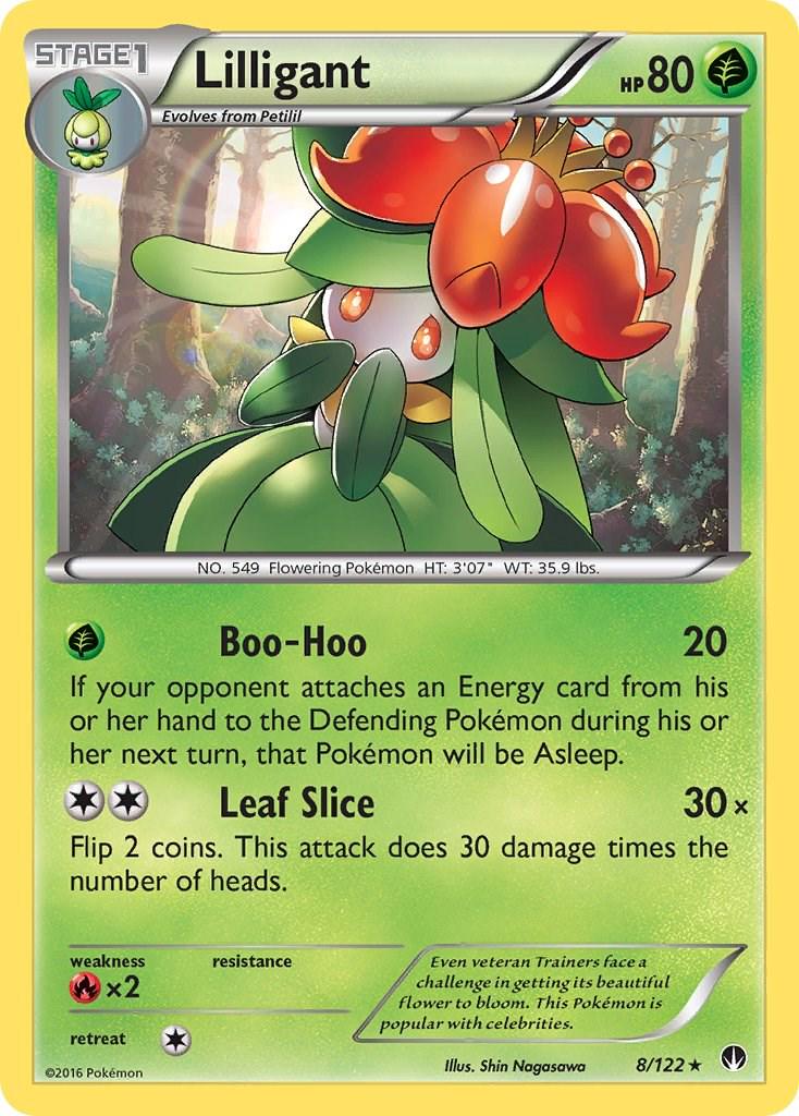 Lilligant #8 Pokemon BREAKpoint