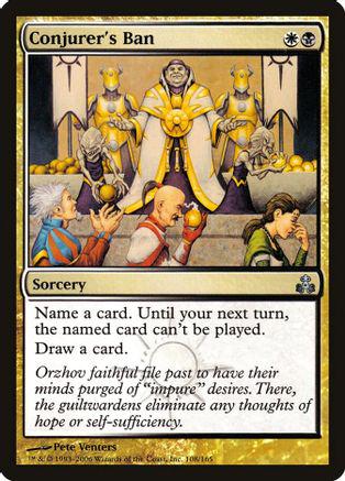 Conjurer's Ban Magic Guildpact