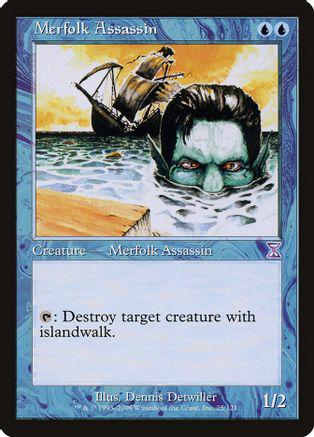 Merfolk Assassin (Magic Time Spiral Timeshifted)