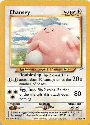 Chansey #31 Pokemon Neo Destiny