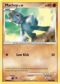 Machop #86 Pokemon Diamond & Pearl