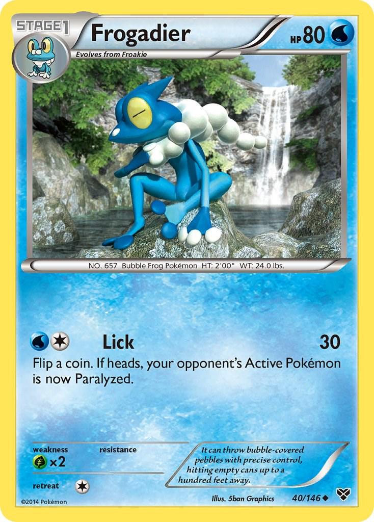 Frogadier #40 Pokemon XY