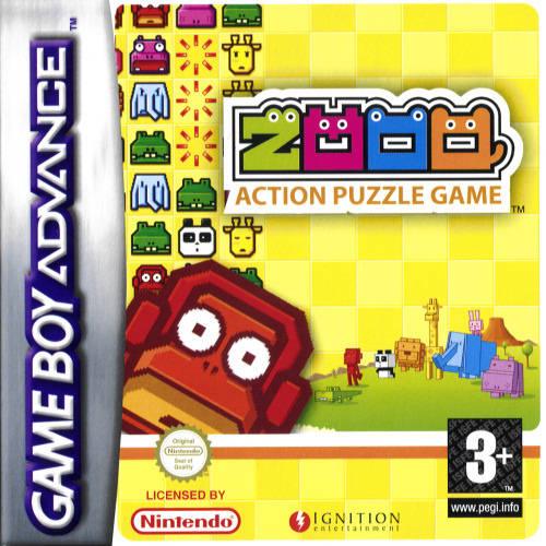 Zooo: Action Puzzle Game PAL GameBoy Advance