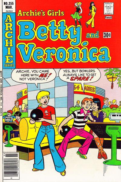 Archie's Girls Betty and Veronica #255 (1977) Comic Books Archie's Girls Betty and Veronica