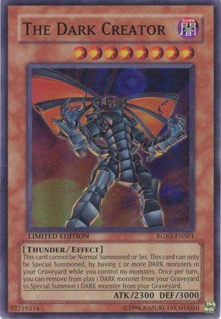 The Dark Creator RGBT-ENSE1 YuGiOh Raging Battle
