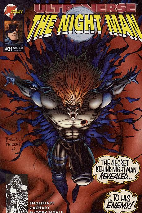 Ultraverse: The Night Man #21 (1995) Comic Books Ultraverse: The Night Man