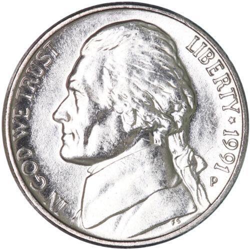 1991 P Coins Jefferson Nickel