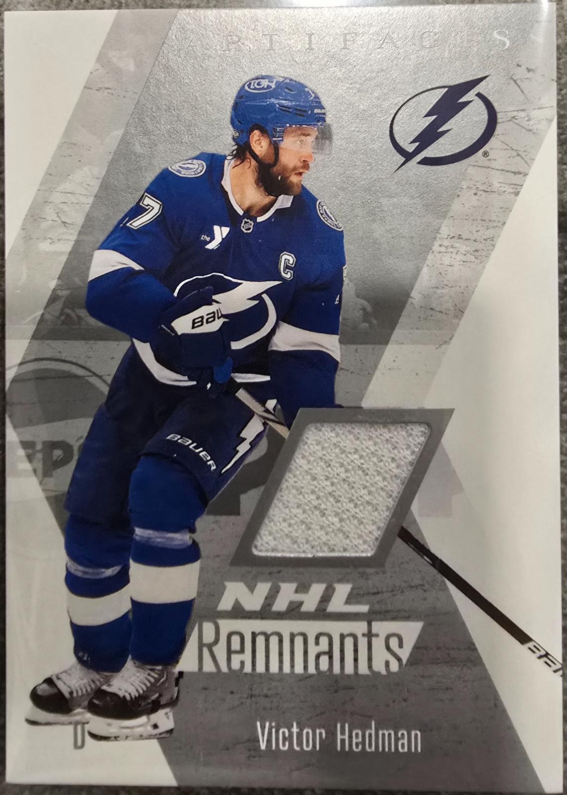 Victor Hedman #NR-30 2025-26 Upper Deck Artifacts NHL Remnants