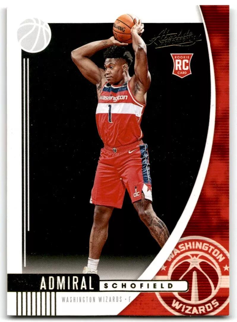 Admiral Schofield #93 Basketball Cards 2019 Panini Absolute Memorabilia