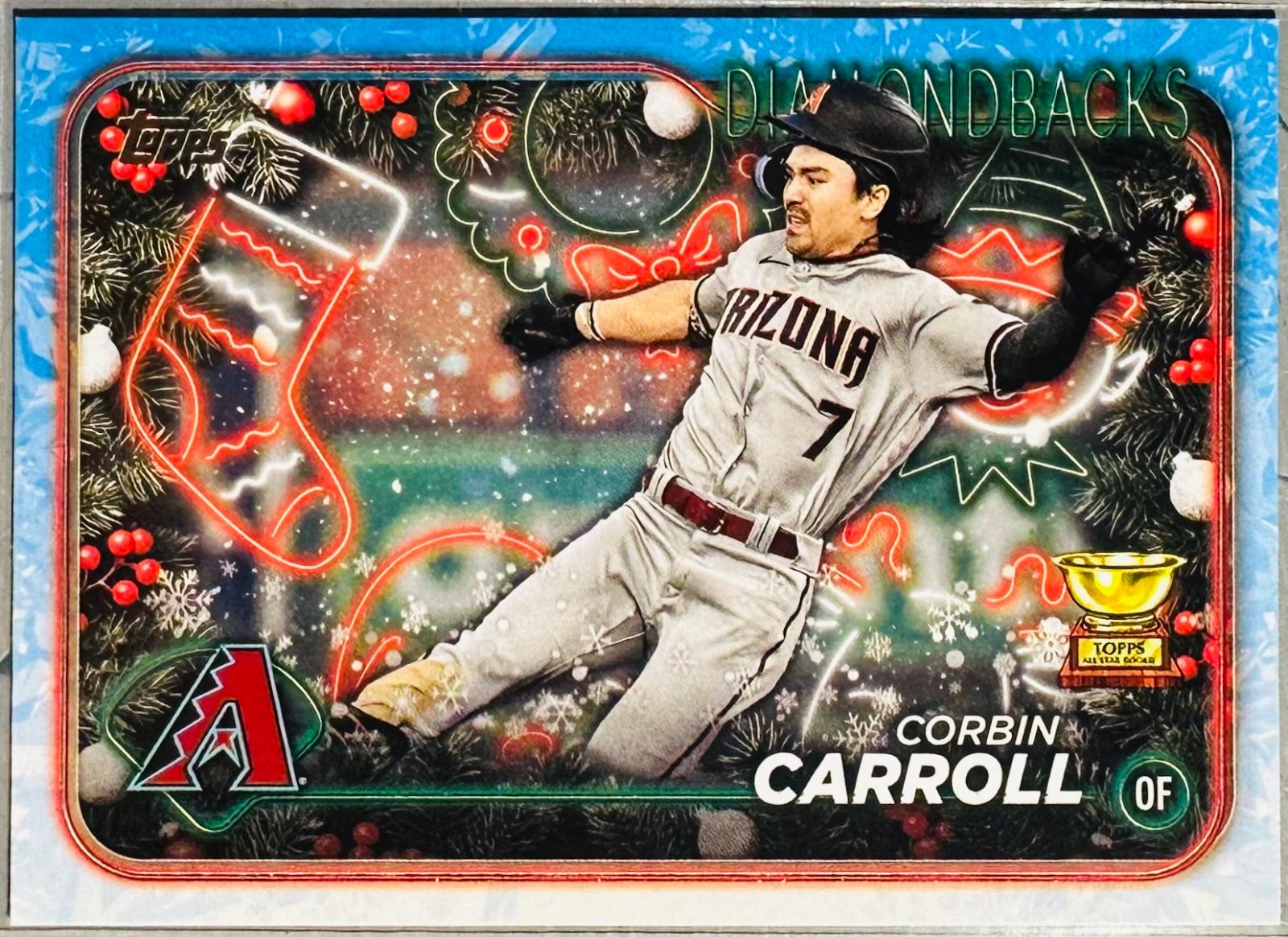 Corbin Carroll #H42 Baseball Cards 2024 Topps Holiday