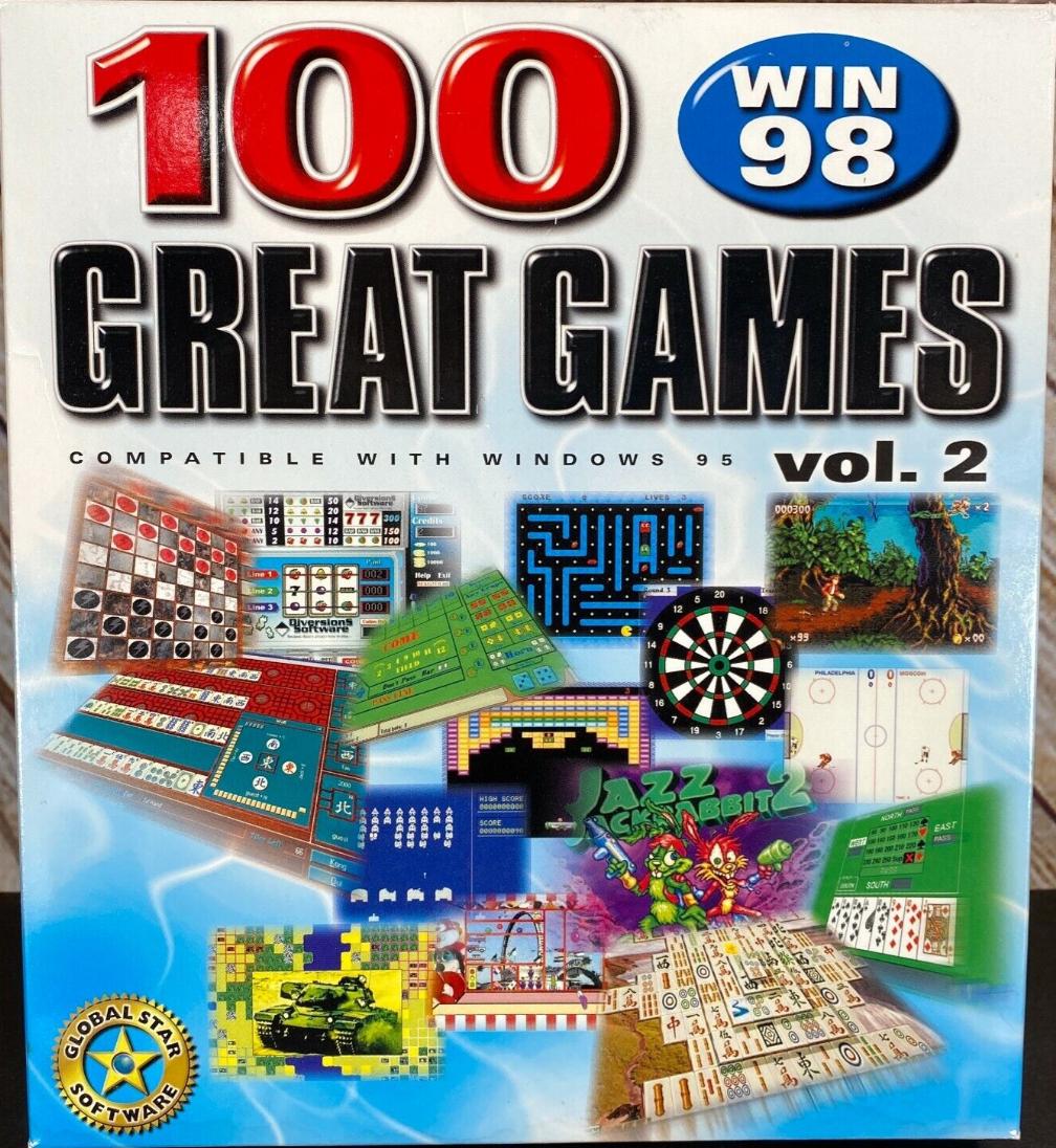 100 Win98 Great Games Vol. 2 PC Games