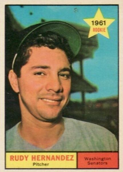 Rudy Hernandez #229 Baseball Cards 1961 Topps
