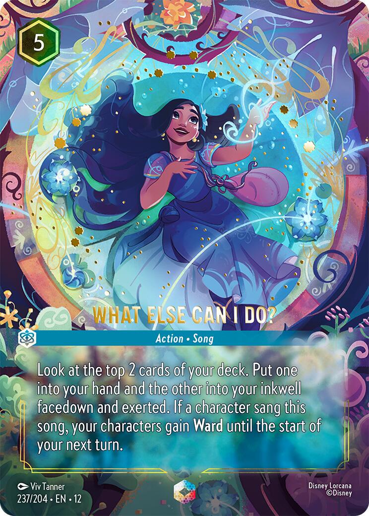 lorcana card value tracker What Else Can I Do? #237 Prices | Wilds Unknown Ravensburger is even offering fans a closer look at some of the cards in the set Lorcana Card Prices | PSA