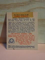 .Jpg | Robin Roberts Baseball Cards 1949 Bowman