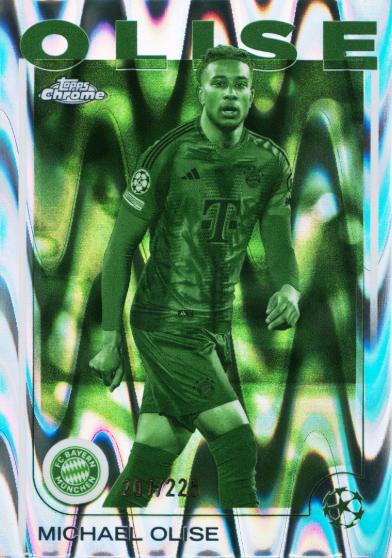 Michael Olise [Night Vision RayWave Refractor] #81