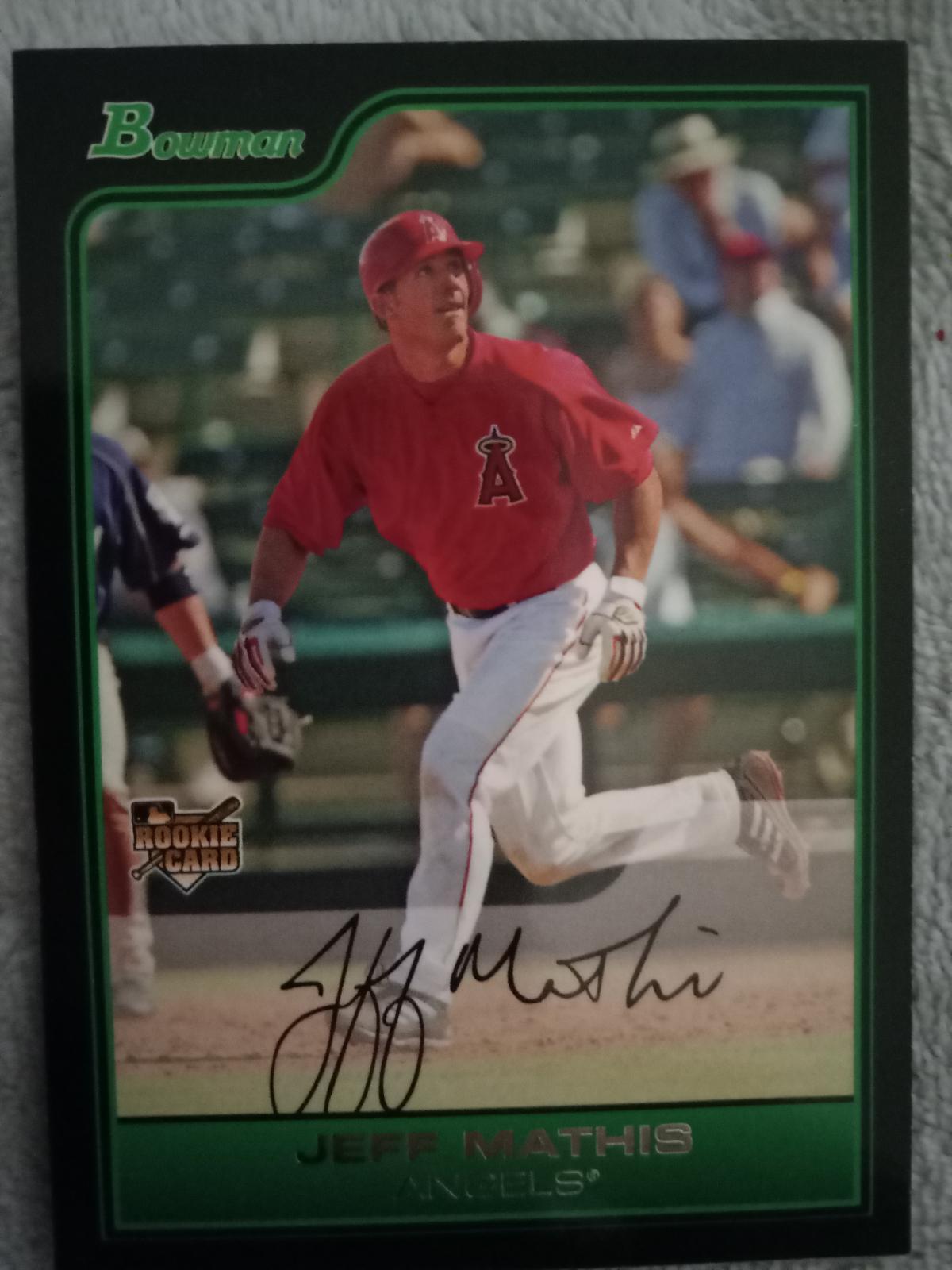Jeff Mathis #BDP34 Baseball Cards 2006 Bowman Draft Picks