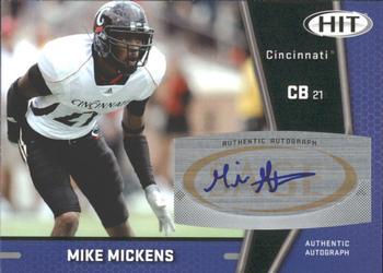 Mike Mickens #A79 2009 Sage Hit Autographs Football