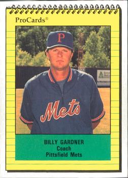 Billy Gardner #3439 1991 Procards Baseball