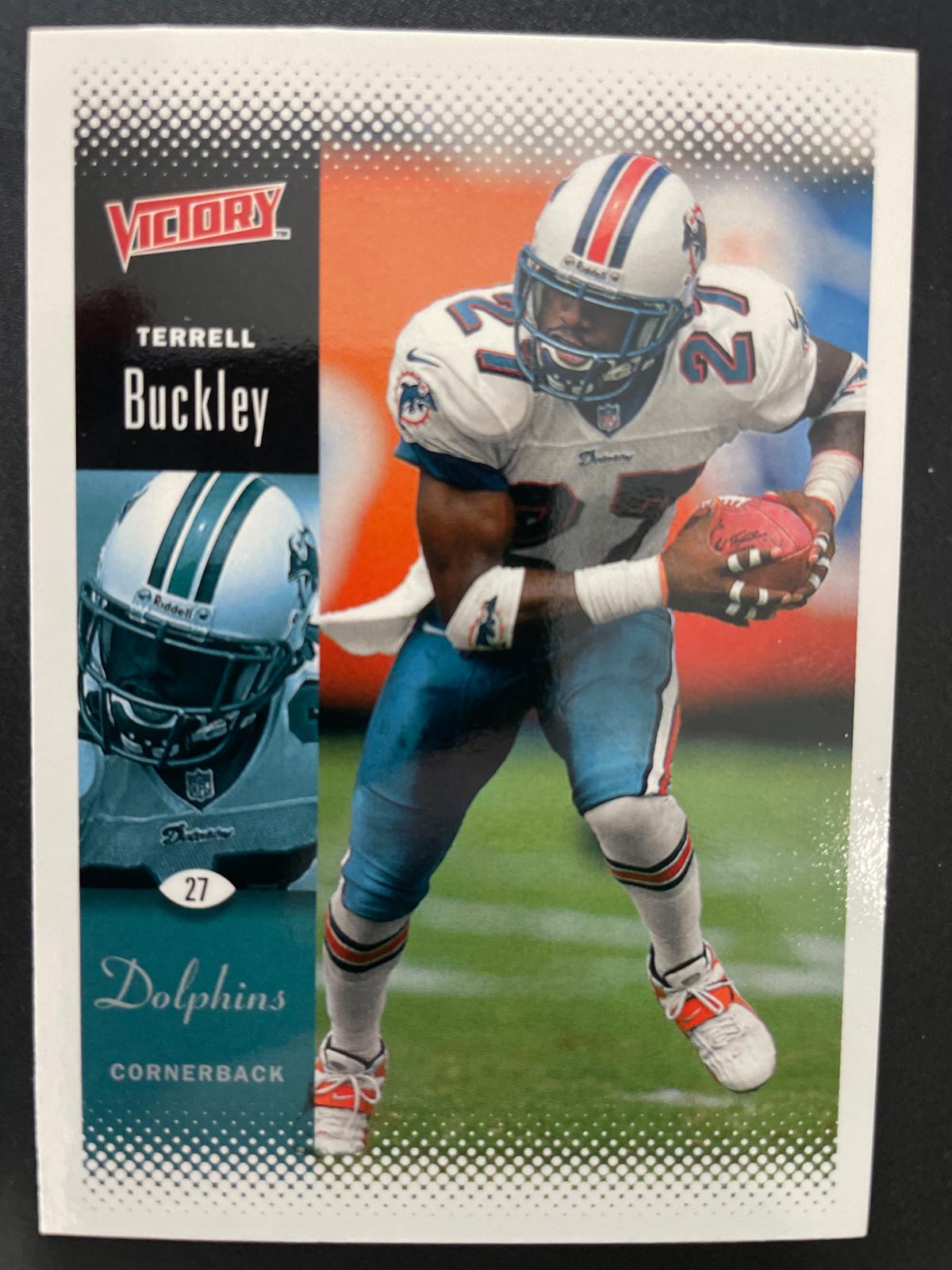 Terrell Buckley #96 2000 Upper Deck Victory Football