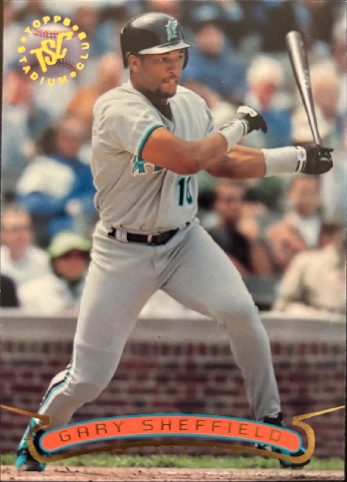 Gary Sheffield #400 Baseball Cards 1996 Stadium Club