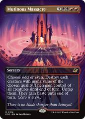 Mutinous Massacre [Borderless Foil] #314