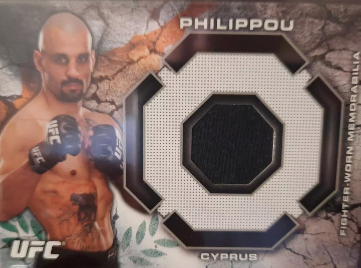 Costa Philippou #BR-CP Ufc Cards 2013 Topps UFC Bloodlines Relics
