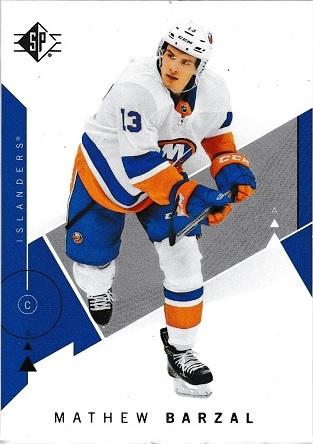 Mathew Barzal #11 Hockey Cards 2018 SP