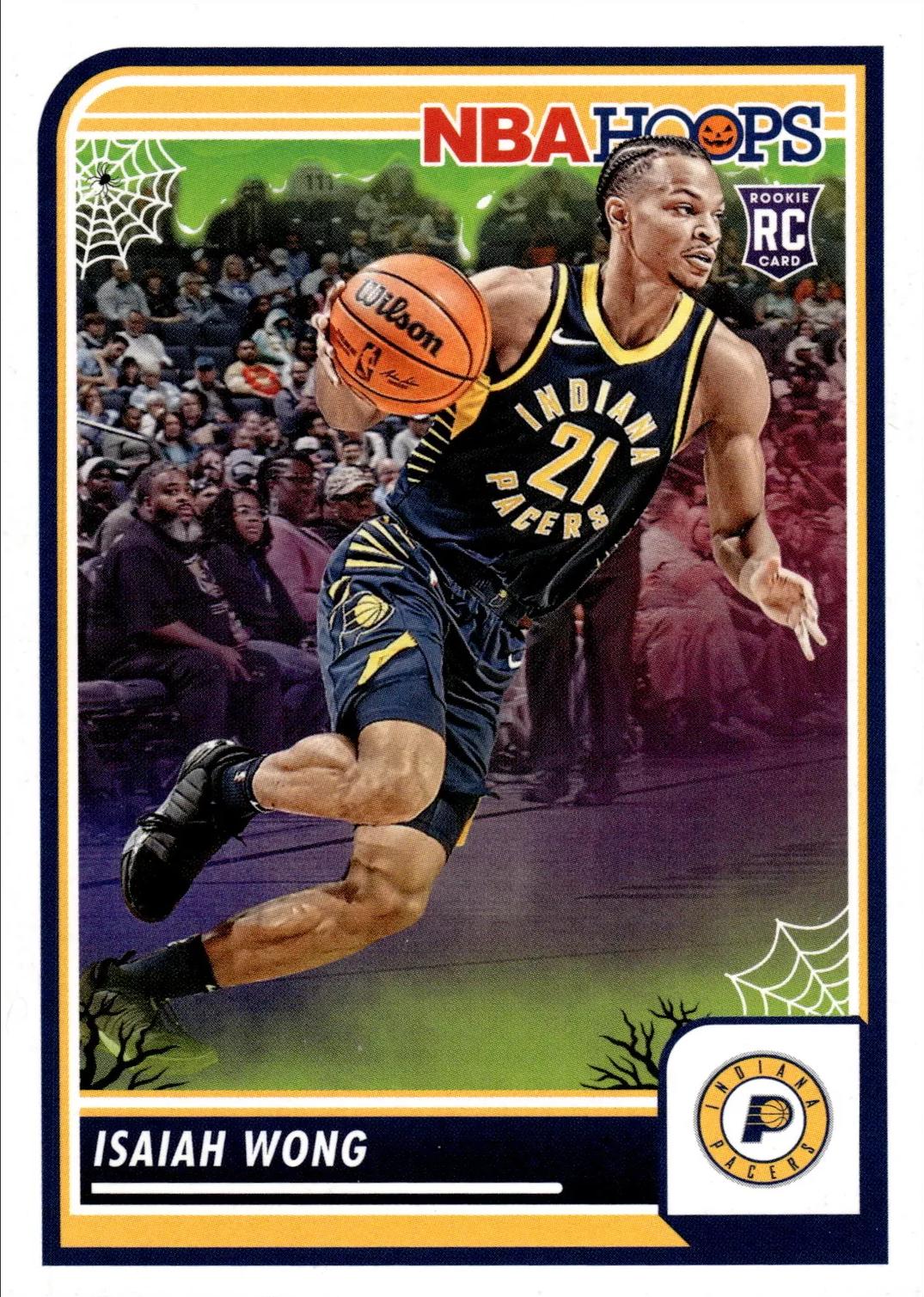 Isaiah Wong #139 Basketball Cards 2023 Panini Haunted Hoops