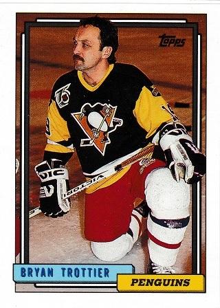 Bryan Trottier #416 Hockey Cards 1992 Topps