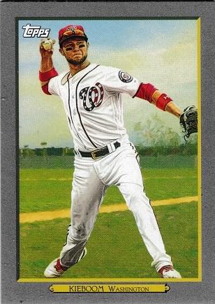 CARTER KIEBOOM #TR-45 Baseball Cards 2020 Topps Update Turkey Red