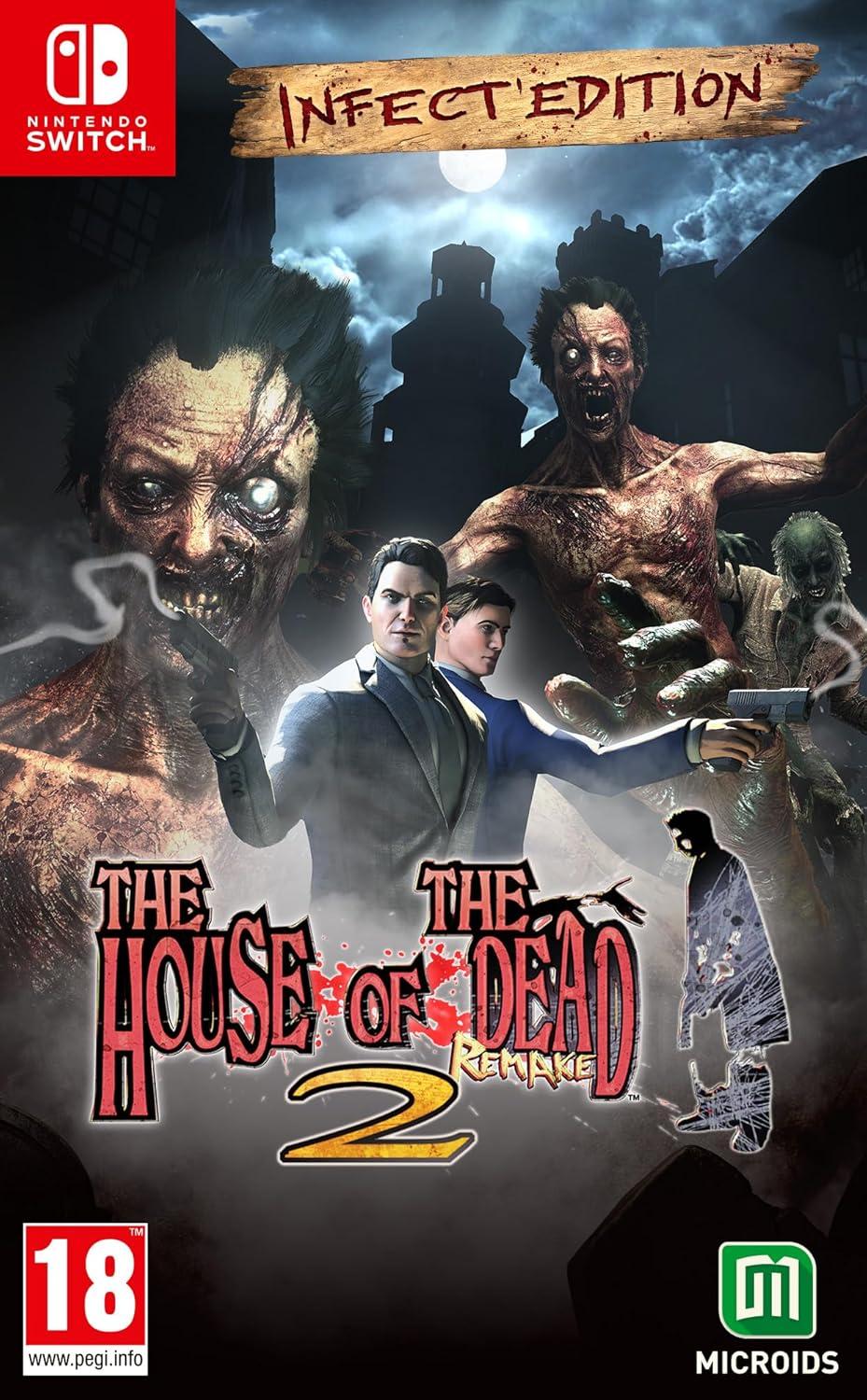 Carátula de The House Of The Dead 2: Remake Infect Edition para Switch (edición PAL España)