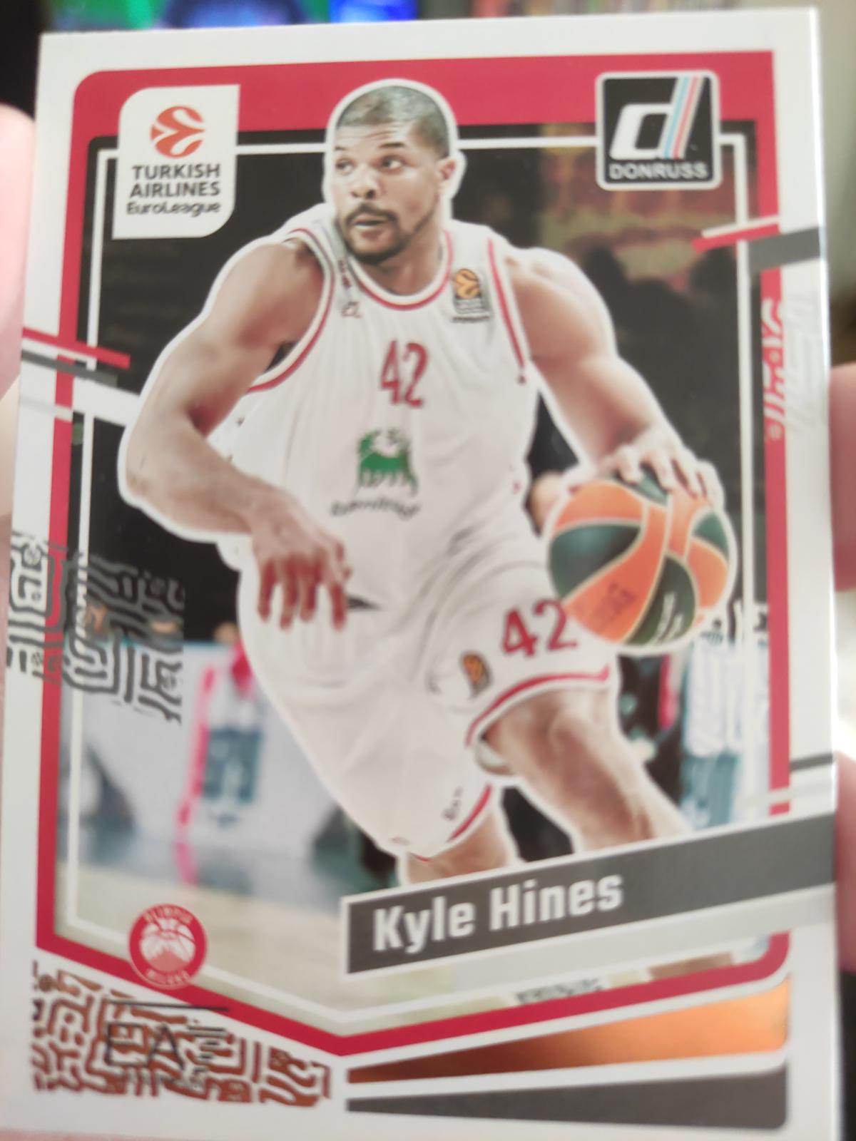 Kyle Hines #39 2023 Panini Donruss Euroleague Basketball