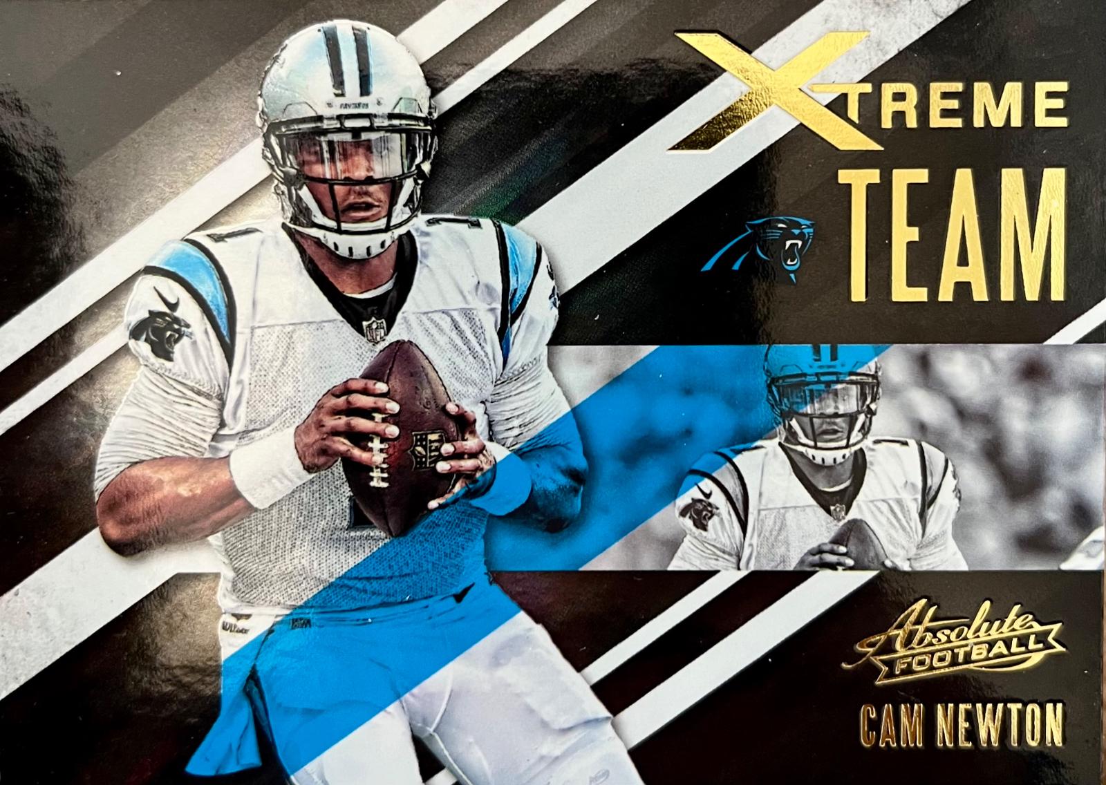 Cam Newton #19 Football Cards 2016 Panini Absolute Xtreme Team