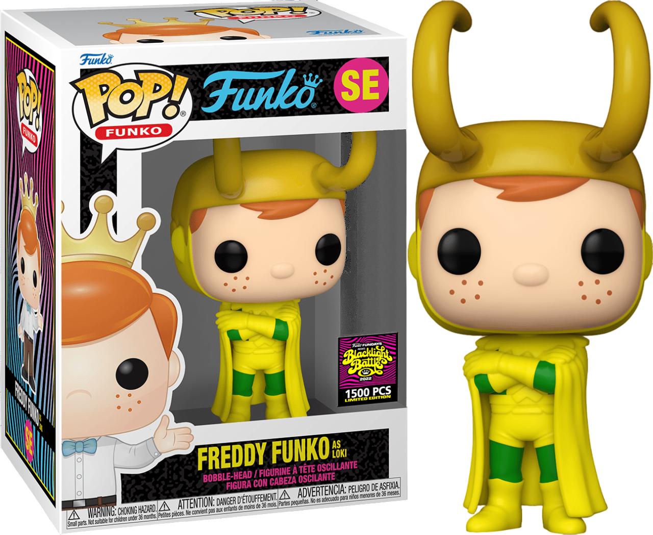 Freddy Funko As Loki #SE Funko POP Freddy Funko