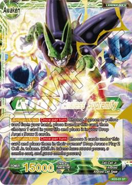 Cell // Cell & Cell Jr., Endless Supremity XD3-01 Dragon Ball Super Universal Onslaught