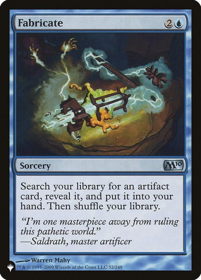 Fabricate #52 Magic The List Reprints
