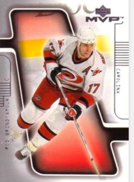 Rod Brind'Amour #32 Hockey Cards 2001 Upper Deck MVP