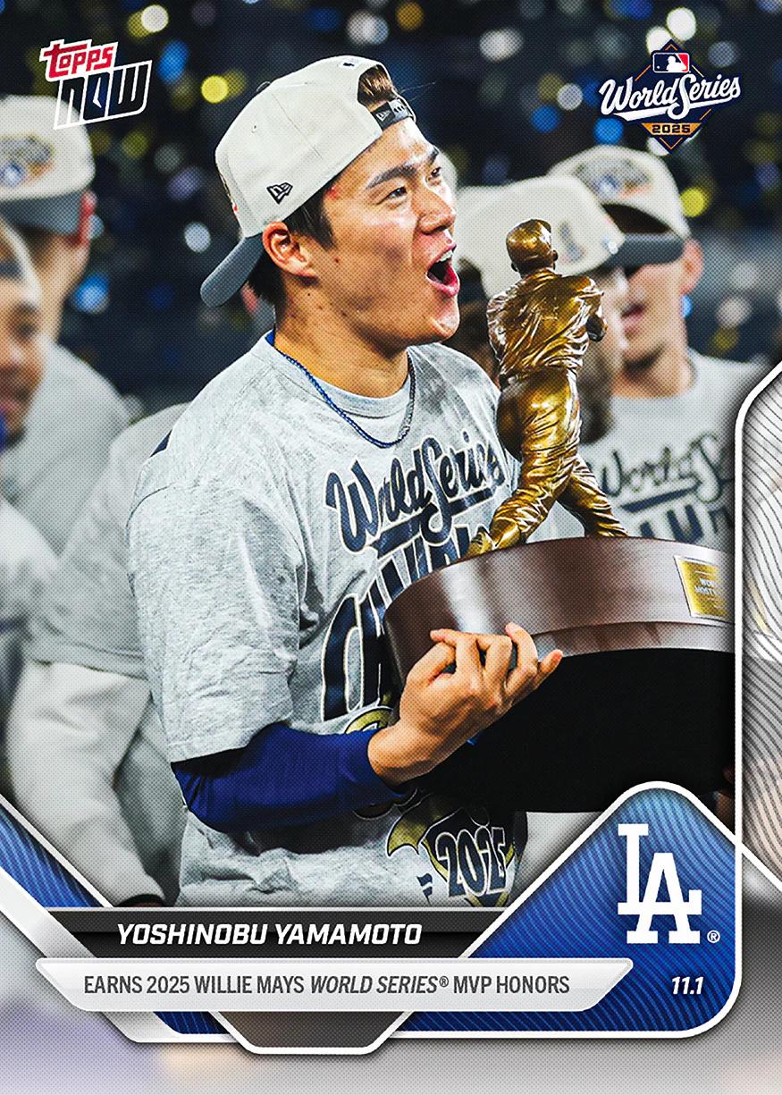 Yoshinobu Yamamoto #926 Prices | 2025 Topps Now | Baseball Cards